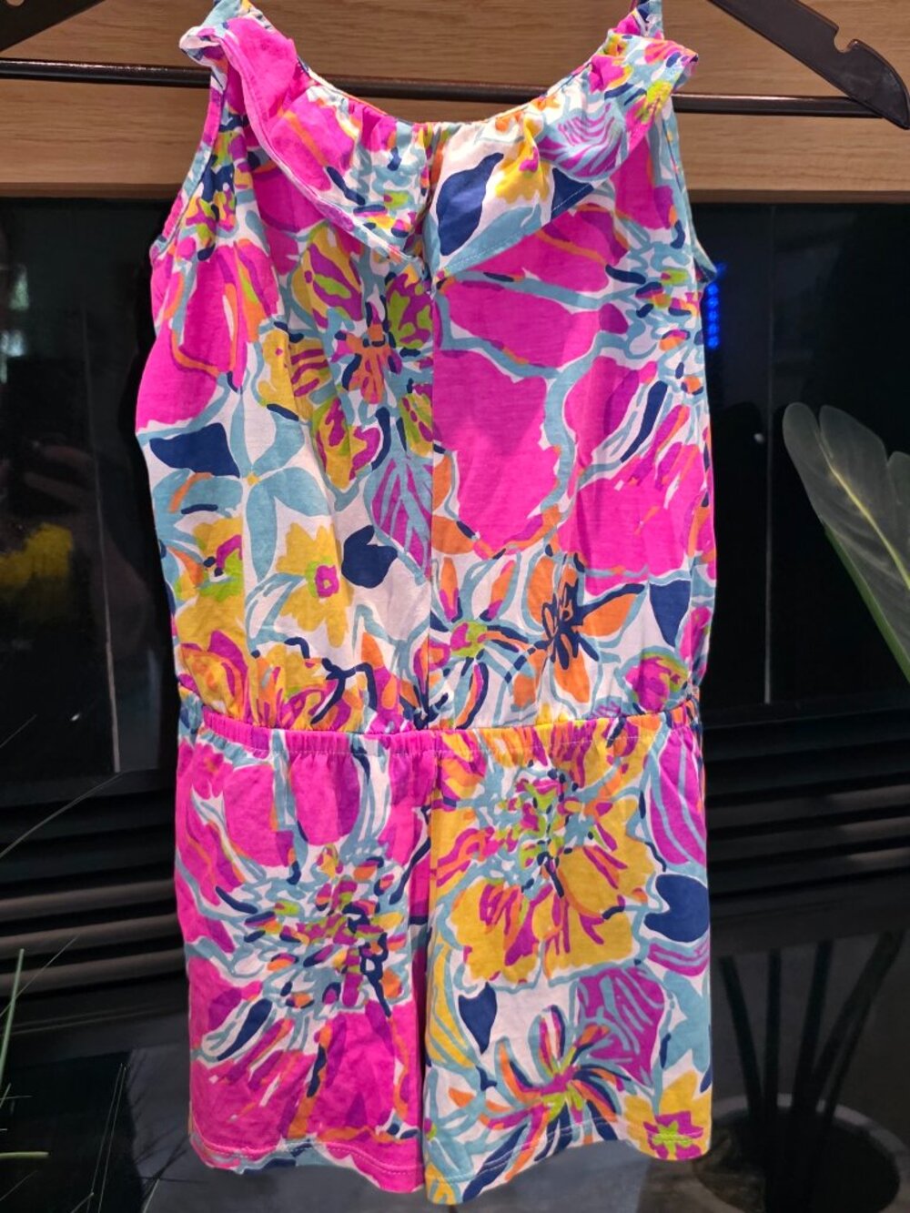 EUC Kids Romper in Besame Mucho🌴 Size 8-10 Girls